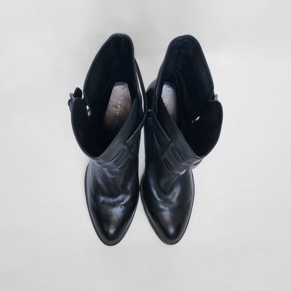 Coach Thelma Stiletto Black Mid-Calf Leather Boot Sz 10 - Picture 14 of 14